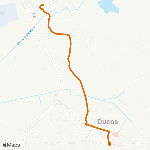 Martinique Transport - Zone Sud Nav 1 map