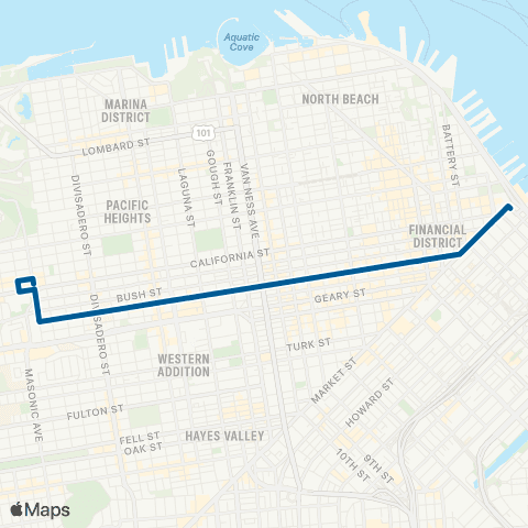 Muni Sutter map