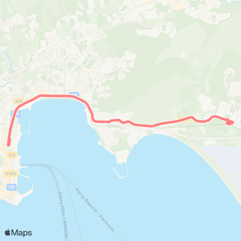 Muvistrada Saint-Pierre de Cardo - Gare CFC map