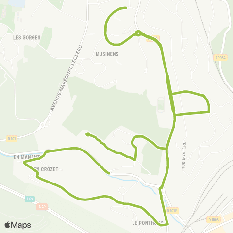 Mobi'Vals Scolaires  map