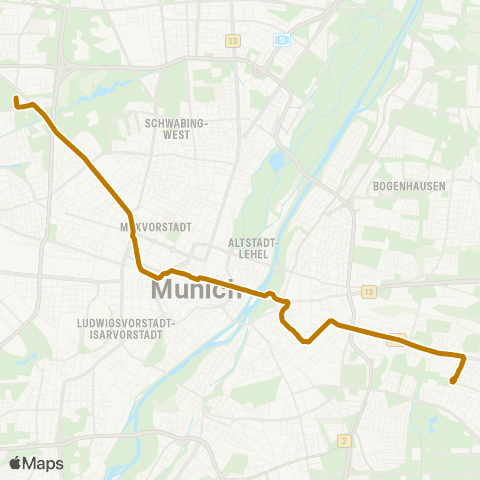 MVG Westfriedhof-St.-Veit-Straße map