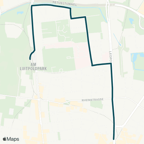 MVG Scheidplatz - Parzivalplatz - Münchner Freiheit map