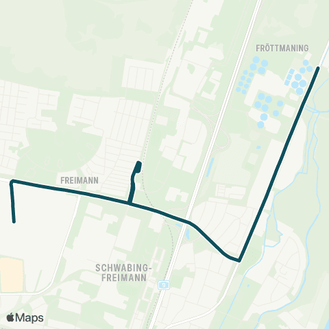 MVG Wallnerstraße - Kieferngarten - Neufreimann map