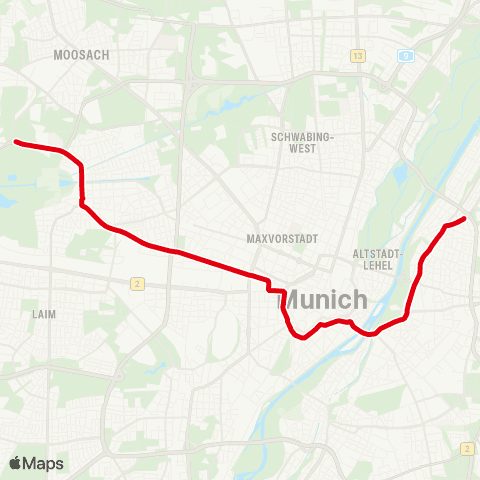 MVG Amalienburgstraße-Effnerplatz map