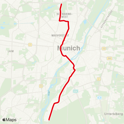 MVG Petuelring-Großhesseloher Brücke map