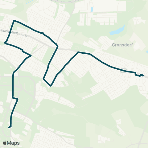 MVG Neuperlach Süd - Quiddestr. - St.-Veit-Str. - Trudering Bf. - Haar, Ludwig-Moser-Str. map