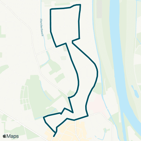 Die Münchner VerkehrsVerbund  Stadtmitte - Klinikum - Erlenau - Stadtmitte map