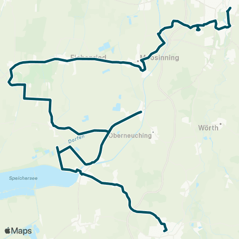 Die Münchner VerkehrsVerbund  Markt Schwaben - Finsing - Moosinning - Klinikum - Erding map