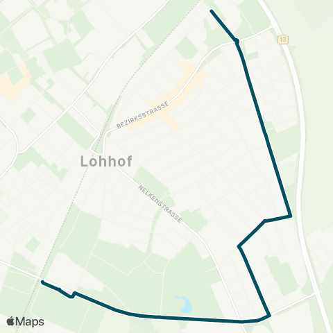 Die Münchner VerkehrsVerbund  Lohhof Süd - Sportpark - Unterschleißheim Ost map