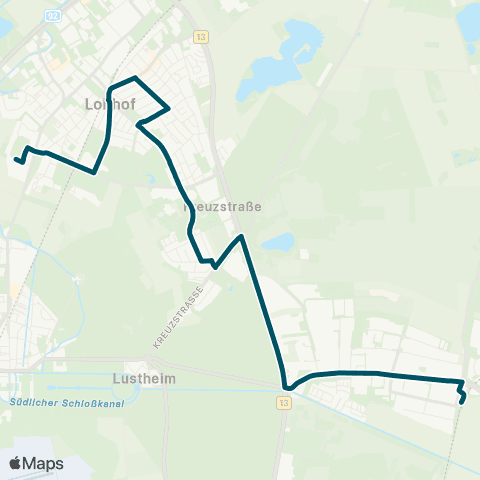 Die Münchner VerkehrsVerbund  Unterschleißheim, Business Campus Süd - Unterschleißheim Ost - Garching-Hochbrück map
