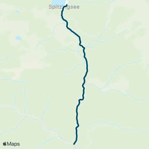 Die Münchner VerkehrsVerbund  Valepp - Spitzingsee map
