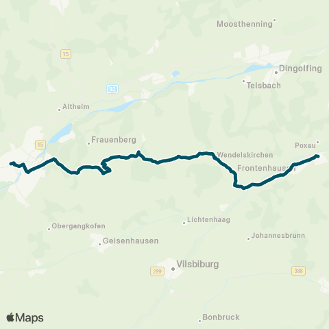 Die Münchner VerkehrsVerbund  Landshut Hbf - Adlkofen - Engkofen b.Aham ( - Marklkofen) map