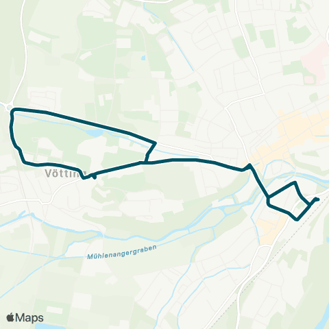 Die Münchner VerkehrsVerbund  Freising - Weihenstephan - Forstzentrum - Freising map