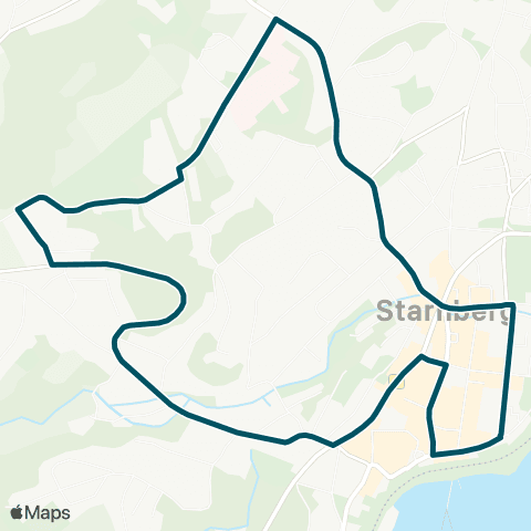 Die Münchner VerkehrsVerbund  Starnberg - Auersberg - Ludwigshöhe - Starnberg map