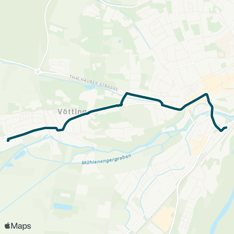 Die Münchner VerkehrsVerbund  Freising - Weihenstephan - Fraunhofer-Institut / Hittostraße map