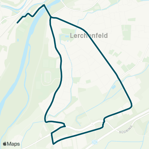 Die Münchner VerkehrsVerbund  P+R-Platz - Schwimmbad - Gute Änger - P+R-Platz map
