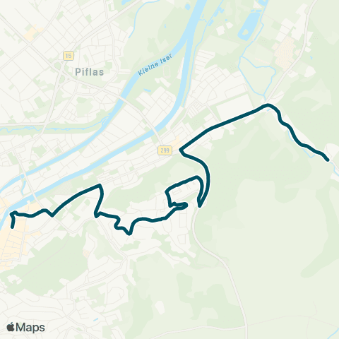 Die Münchner VerkehrsVerbund  Altstadt - Moniberg - Alte Kaserne - Schweinbach map