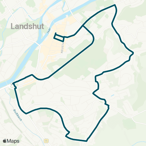 Die Münchner VerkehrsVerbund  Altstadt - Hofberg - Altstadt map