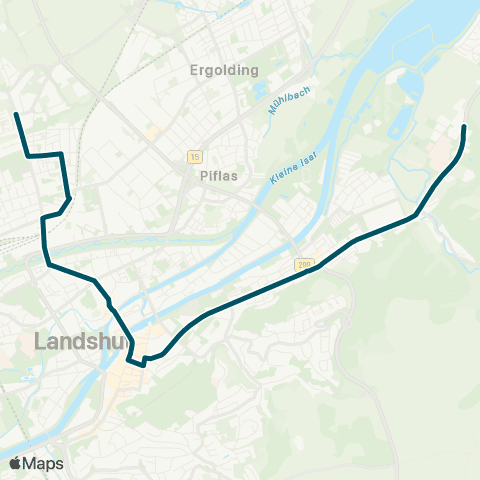 Die Münchner VerkehrsVerbund  Hascherkeller - Hauptbahnhof - Altstadt - Am Lurzenhof map