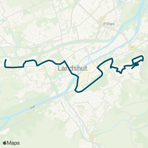 Die Münchner VerkehrsVerbund  Moniberg - Ländtorplatz - HLG - Realschule map