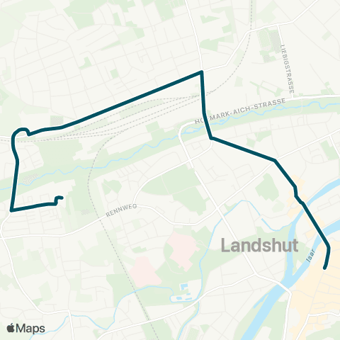 Die Münchner VerkehrsVerbund  HLG - Wirtschaftsschule - Hauptbahnhof - Altstadt map