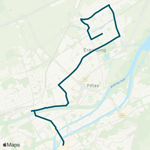 Die Münchner VerkehrsVerbund  Altstadt - Hauptbahnhof - Ergolding map