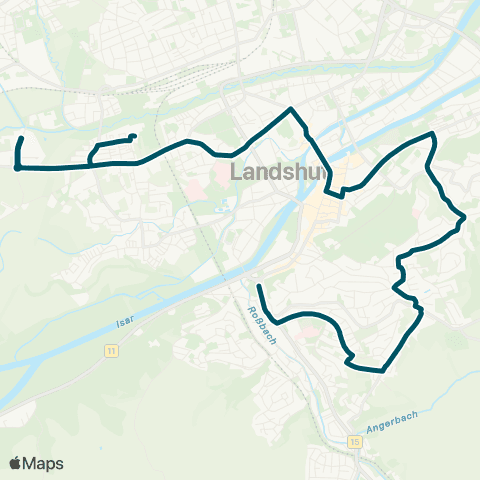 Die Münchner VerkehrsVerbund  HLG - Realschule - Altstadt - Hofberg map