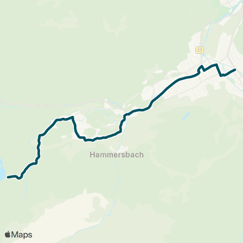 Die Münchner VerkehrsVerbund  Garmisch-Partenkirchen - Untergrainau - Eibsee map