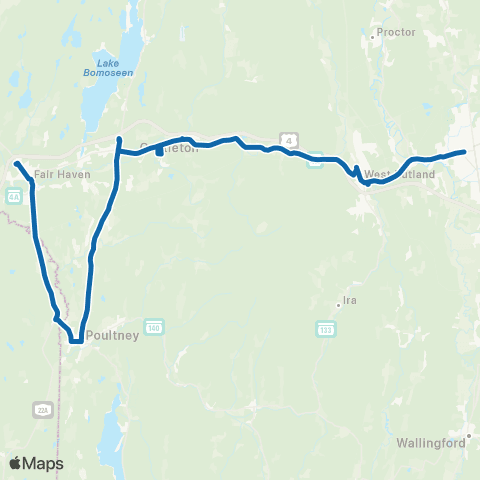 MVRTD Fair Haven map