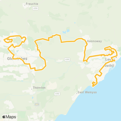 Moffat & Williamson Bus Station - Bus Station map