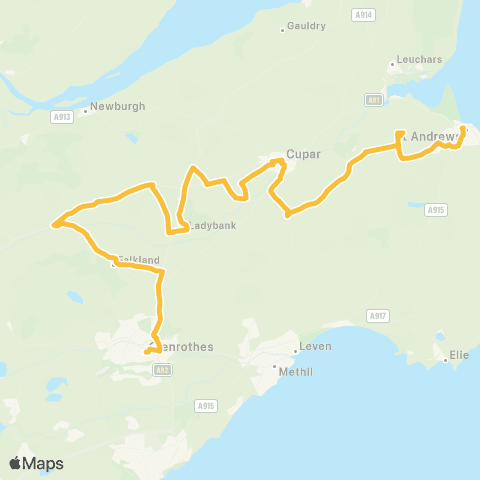 Moffat & Williamson Bus Station - Students' Union map