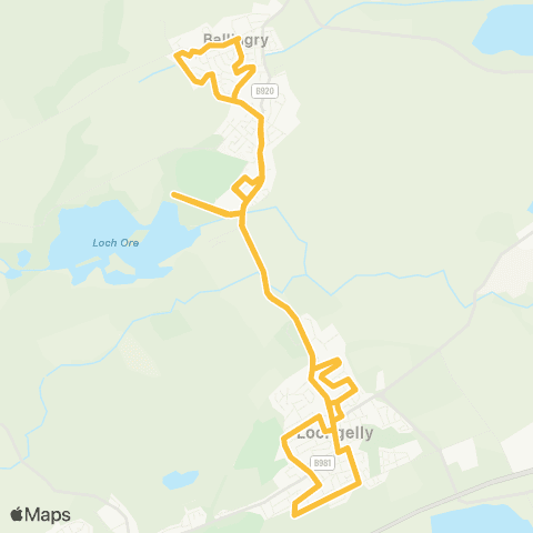 Moffat & Williamson North Street - North Street map