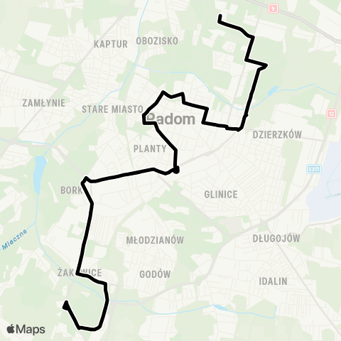 MZDiK Radom  map