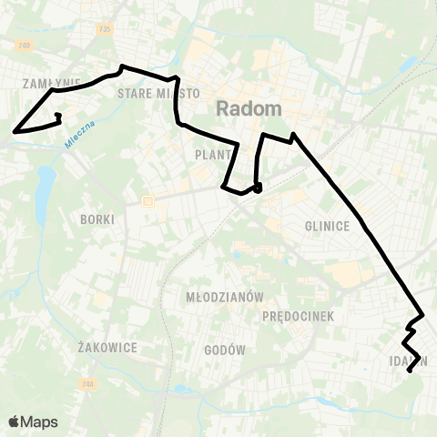 MZDiK Radom  map