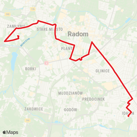 MZDiK Radom  map