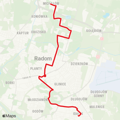 MZDiK Radom  map