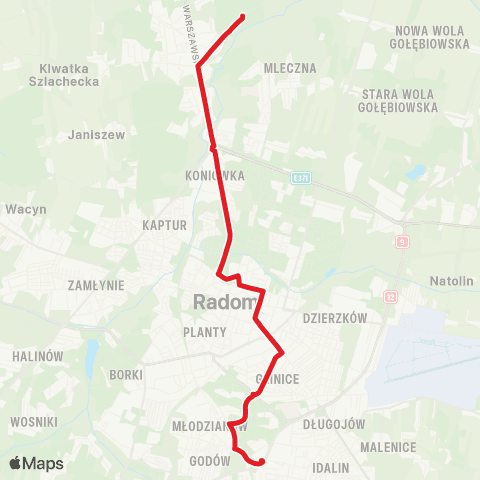 MZDiK Radom  map