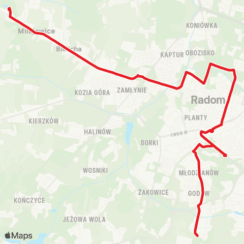 MZDiK Radom  map