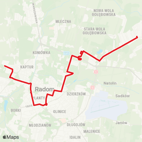 MZDiK Radom  map