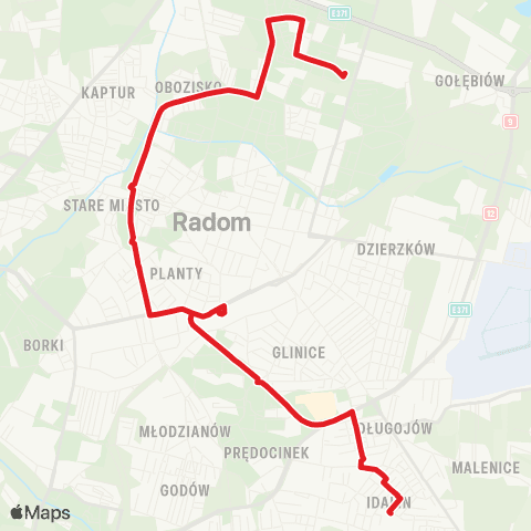 MZDiK Radom  map