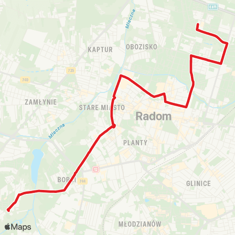 MZDiK Radom  map