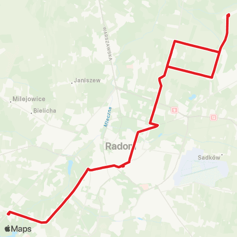 MZDiK Radom  map