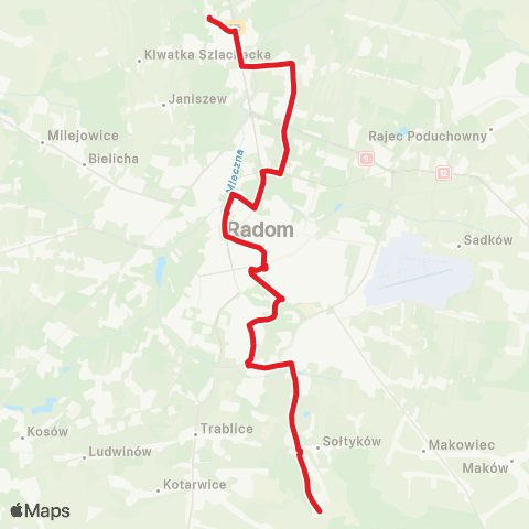 MZDiK Radom  map