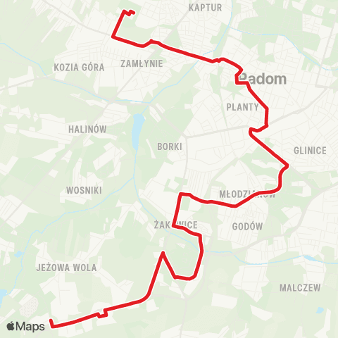 MZDiK Radom  map