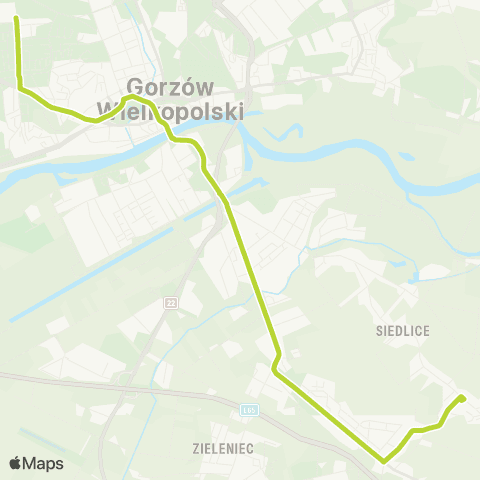 MZK Gorzów Wielkopolski  map