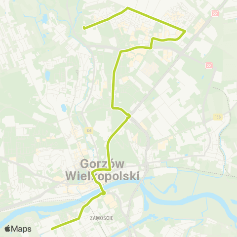 MZK Gorzów Wielkopolski  map