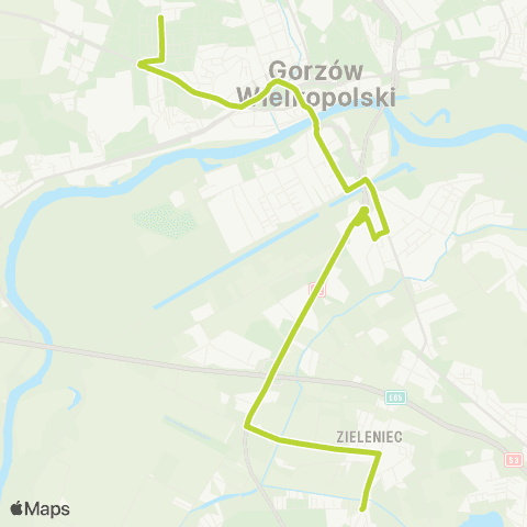 MZK Gorzów Wielkopolski  map