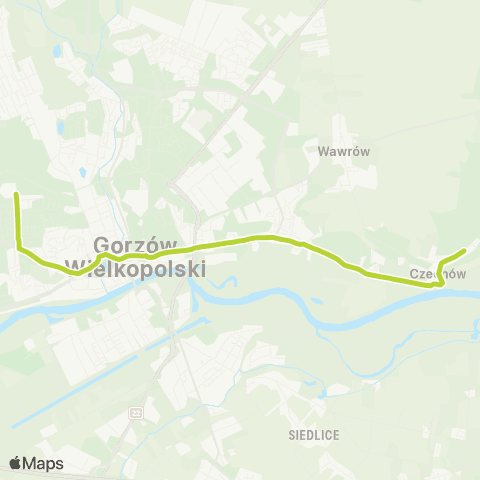 MZK Gorzów Wielkopolski  map