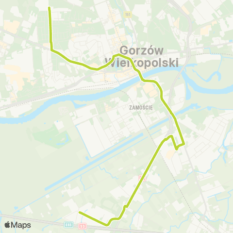 MZK Gorzów Wielkopolski  map
