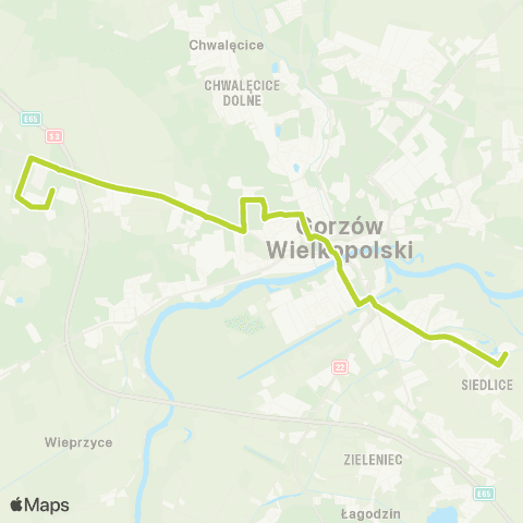 MZK Gorzów Wielkopolski  map